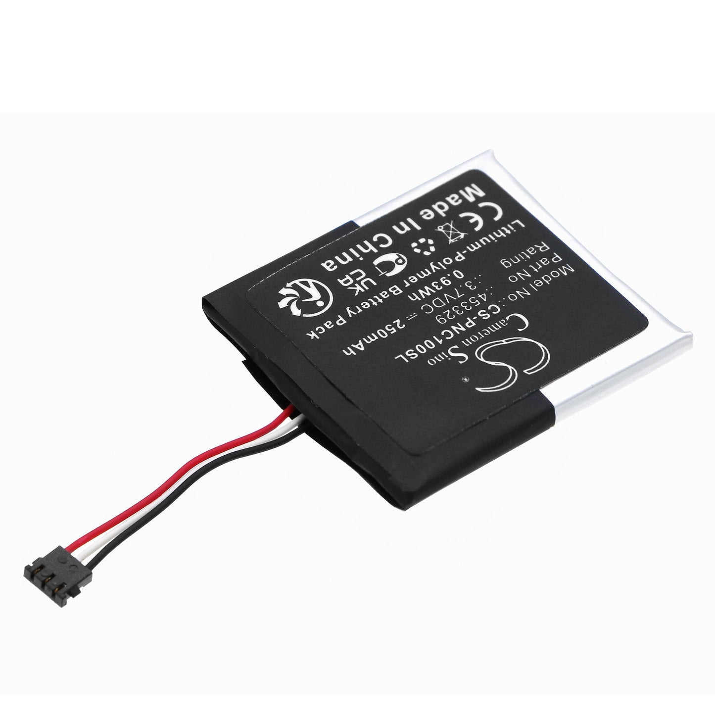 Replacement Battery for Phonak  iCube 1 Wireless Hearing Aid P – Wireless Headset – 250mAh / 0.93Wh / 3.7V