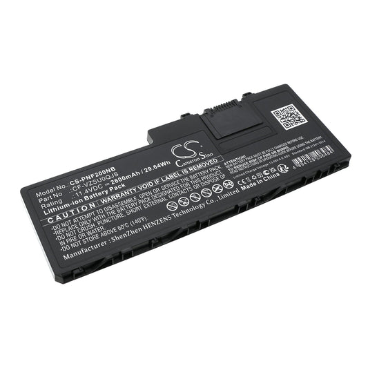 Replacement Battery for Panasonic  CF-VEK2 – Notebook, Laptop – 2600mAh / 29.64Wh / 11.4V