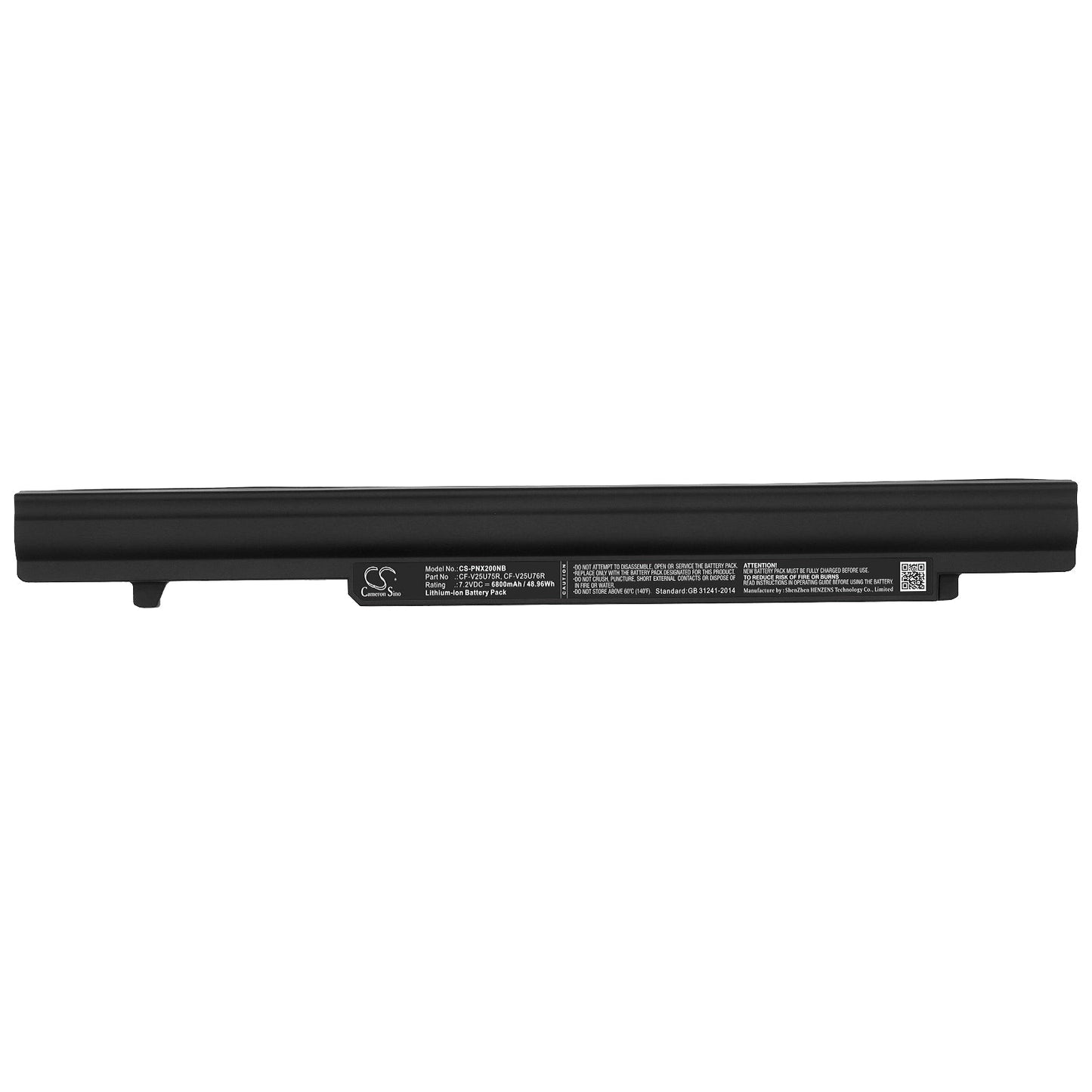 Replacement Battery for Panasonic  CF-NX1 – Notebook, Laptop – 6800mAh / 48.96Wh / 7.2V
