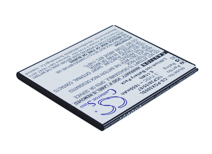 Replacement Battery for NAVON  Mizu D500 – Mobile, SmartPhone – 1650mAh / 6.11Wh / 3.7V