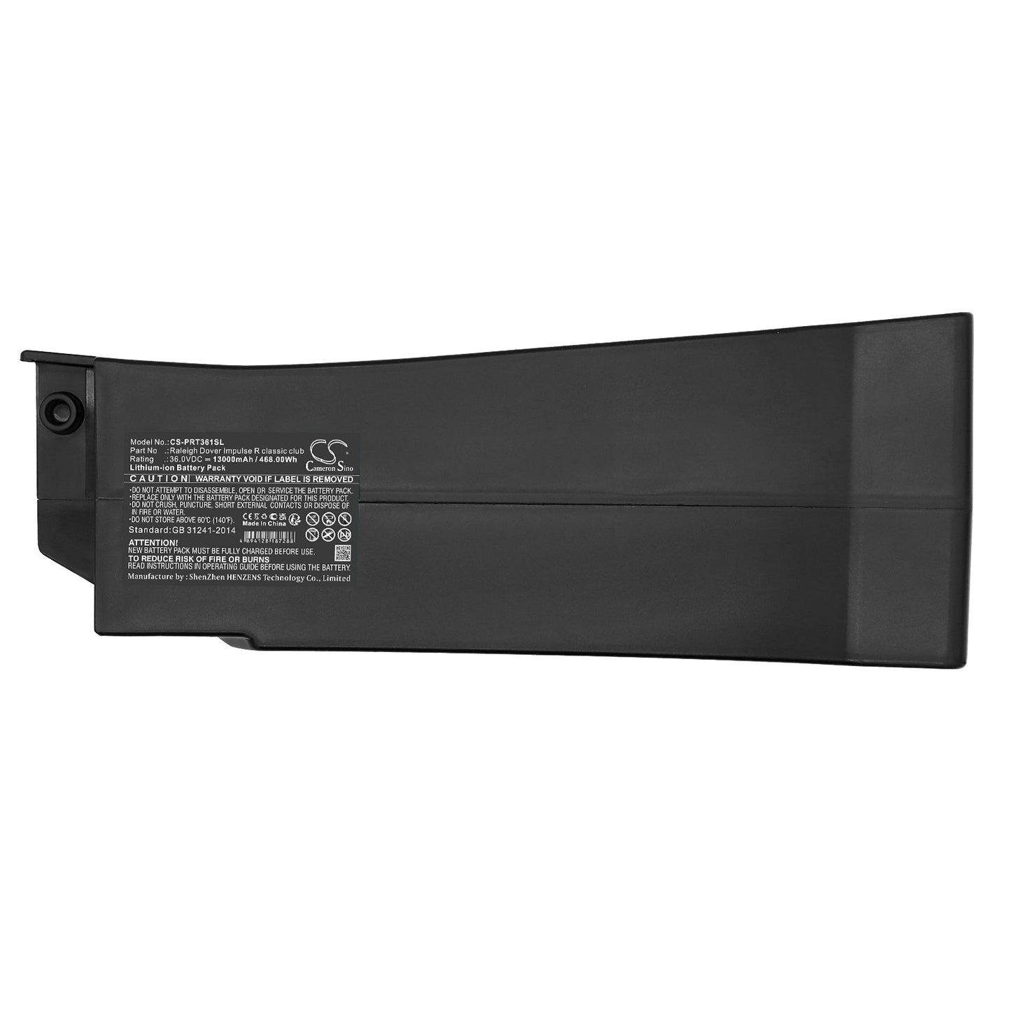 Replacement Battery for Panasonic  360 – Electric eBike – 13000mAh / 468.0Wh / 36.0V