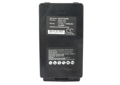Replacement Battery for Teklogix  7035 – Barcode Scanner – 2200mAh / 16.28Wh / 7.4V
