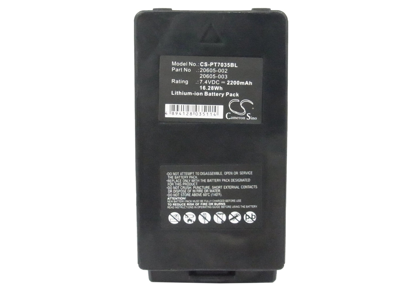 Replacement Battery for Psion  Teklogix 7035 – Barcode Scanner – 2200mAh / 16.28Wh / 7.4V