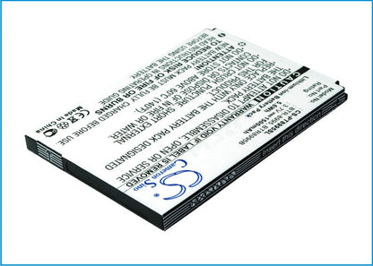 Replacement Battery for Verizon  ADR8995 – Mobile, SmartPhone – 1400mAh/5.6Wh / 3.7V
