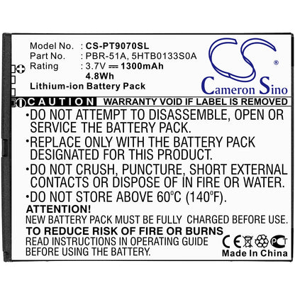 Replacement Battery for Pantech  Burst – Mobile, SmartPhone – 1300mAh / 3.7V