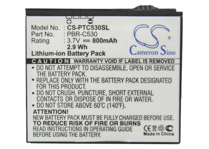 Replacement Battery for Pantech  C530 – Mobile, SmartPhone – 800mAh / 3.7V