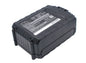 Replacement Battery for Black & Decker  ASD18 Typ 1 – Power Tools – 2000mAh / 36.00Wh / 18.0V