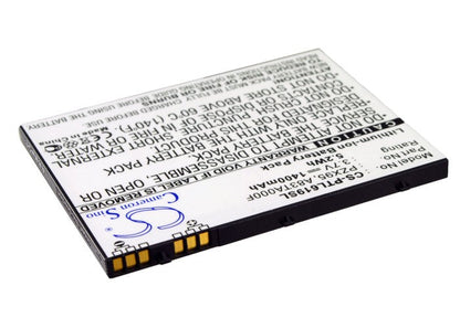 Replacement Battery for Pharos  M619 – Mobile, SmartPhone – 1400mAh / 5.2Wh / 3.7V