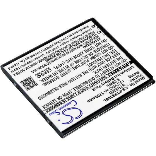 Replacement Battery for Pantech  ADR930L – Mobile, SmartPhone – 1700mAh / 6.29Wh / 3.7V