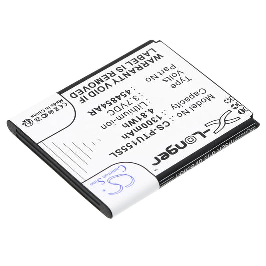 Replacement Battery for Panasonic  KX-TU150 – Mobile, SmartPhone – 1300mAh / 4.81Wh / 3.7V