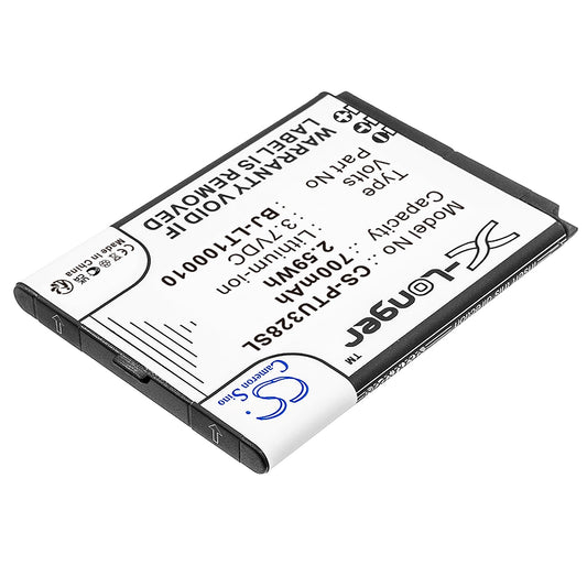 Replacement Battery for Panasonic  KX-TU327 – Mobile, SmartPhone – 700mAh / 2.59Wh / 3.7V