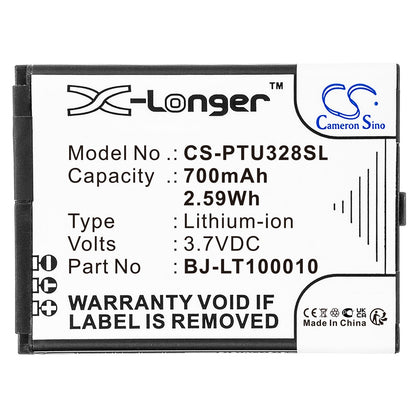 Replacement Battery for Panasonic  KX-TU327 – Mobile, SmartPhone – 700mAh / 2.59Wh / 3.7V