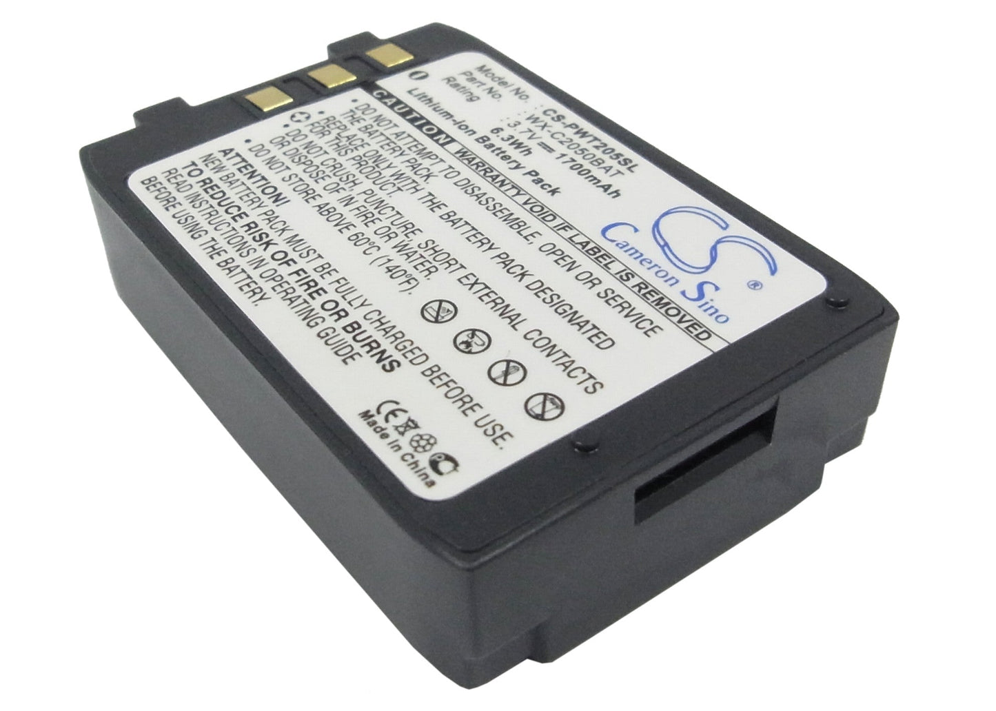 Replacement Battery for Panasonic  Attune Aio 2050 – Wireless Headset – 1700mAh / 6.29Wh / 3.7V