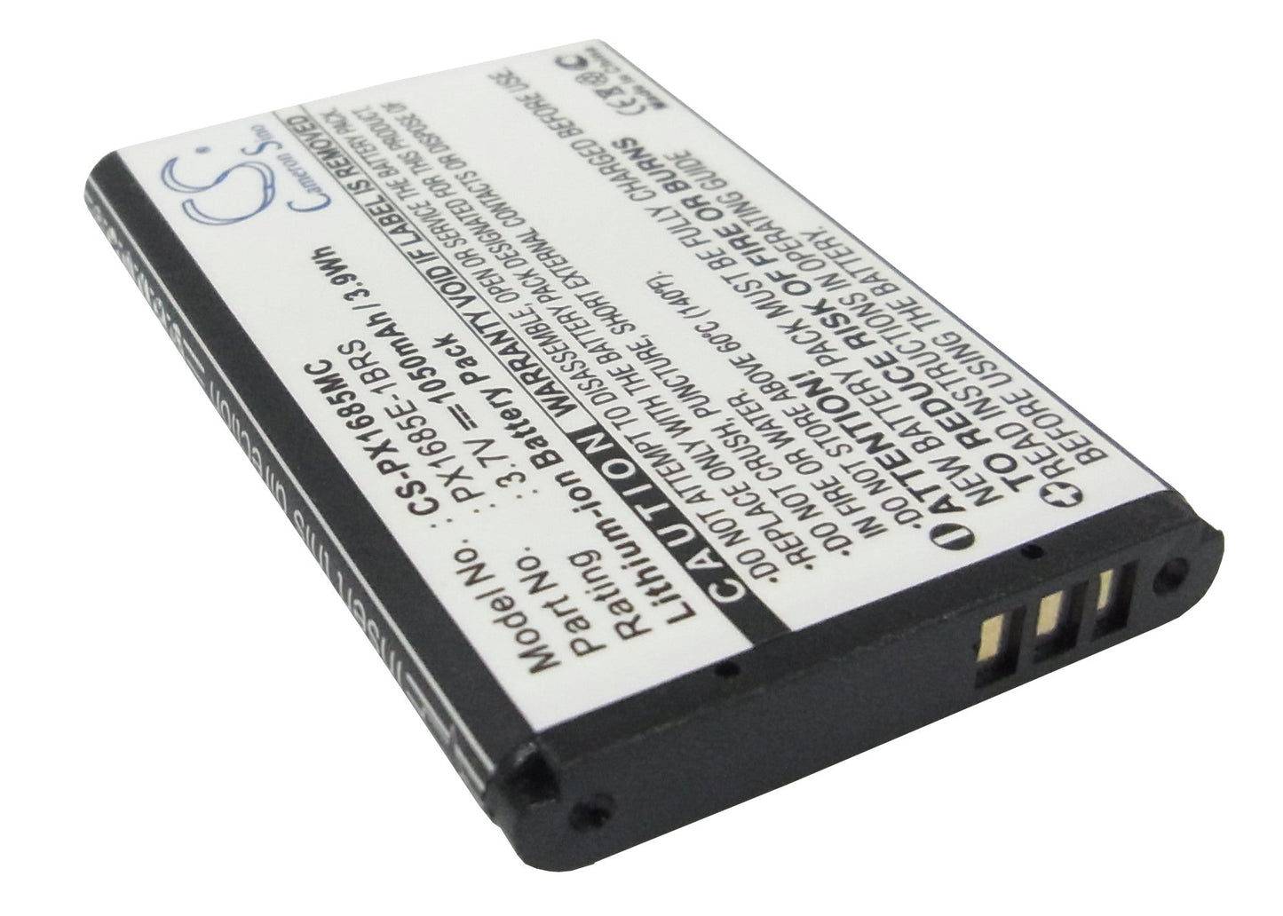 Replacement Battery for Toshiba  Camileo S20 – Camera – 1050mAh / 3.89Wh / 3.7V