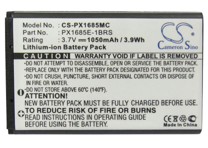 Replacement Battery for Toshiba  Camileo S20 – Camera – 1050mAh / 3.89Wh / 3.7V
