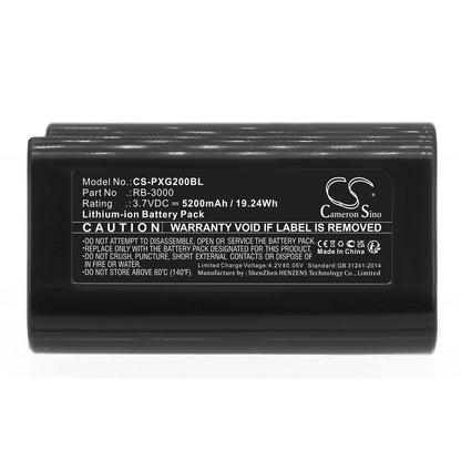 Replacement Battery for Posiflex  PG-200 – Barcode Scanner – 5200mAh / 19.24Wh / 3.7V