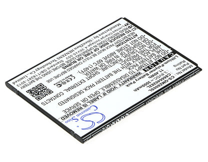 Replacement Battery for Qmobile  Z8 Plus – Mobile, SmartPhone – 3000mAh / 11.40Wh / 3.8V