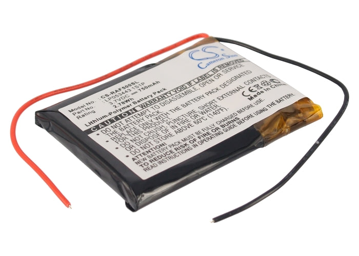 Replacement Battery for RAC  5000 WIDE – GPS, Navigator – 750mAh/2.78Wh / 3.7V