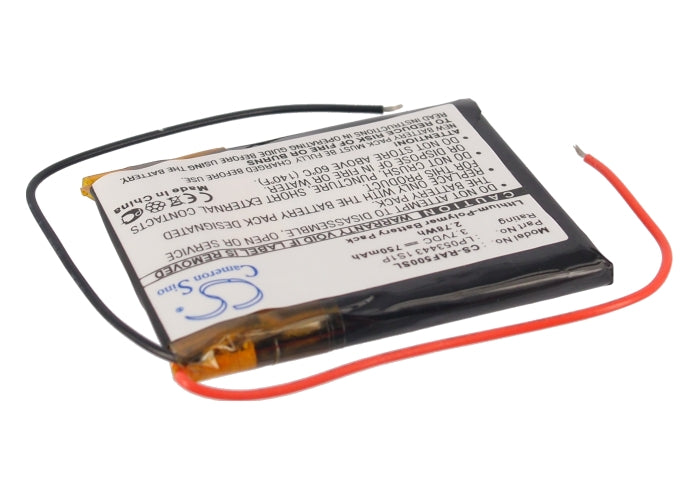Replacement Battery for RAC  5000 WIDE – GPS, Navigator – 750mAh/2.78Wh / 3.7V