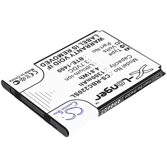 Replacement Battery for Orbic  Journey – Mobile, SmartPhone – 1300mAh / 4.81Wh / 3.7V