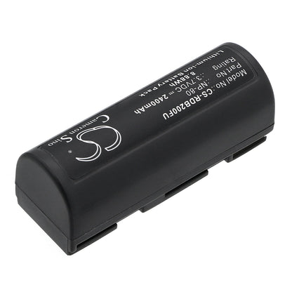 Replacement Battery for TOSHIBA  Allegretto M70 – Camera – 2400mAh / 8.88Wh / 3.7V
