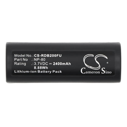 Replacement Battery for TOSHIBA  Allegretto M70 – Camera – 2400mAh / 8.88Wh / 3.7V