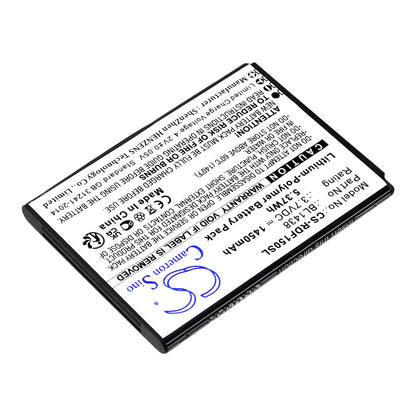 Replacement Battery for R3Di  Bright Flip – Mobile, SmartPhone – 1450mAh / 5.37Wh / 3.7V