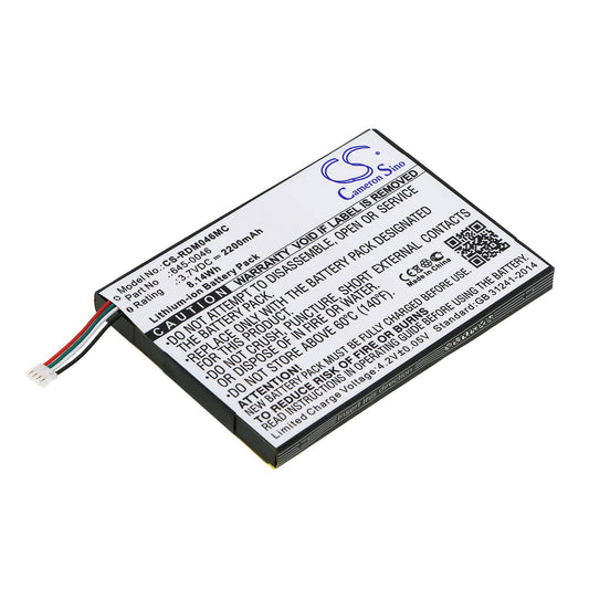Replacement Battery for Red Digital Cinema  REDmote – Camera – 2200mAh / 8.14Wh / 3.7V