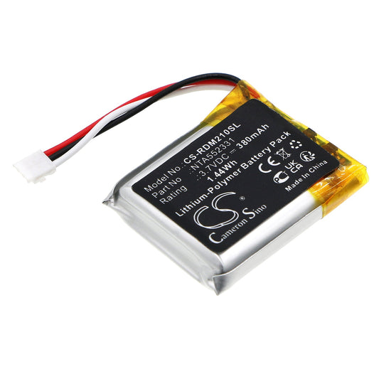 Replacement Battery for Rode  Wireless Go II – Wireless Headset – 380mAh / 1.44Wh / 3.8V