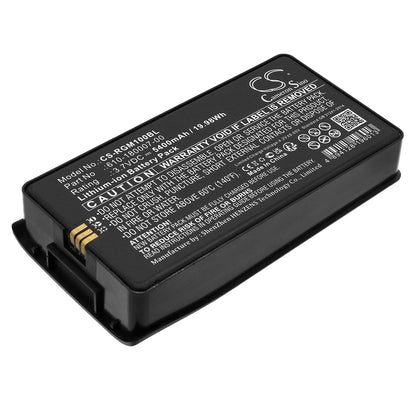 Replacement Battery for RGIS  610-190040 – Barcode Scanner – 5400mAh / 19.98Wh / 3.7V