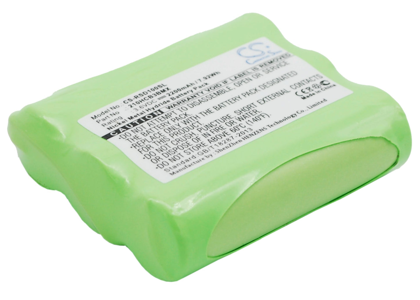 Replacement Battery for Roberts  Solar Dab 1 – DAB Digital – 2200mAh / 7.92Wh / 3.6V