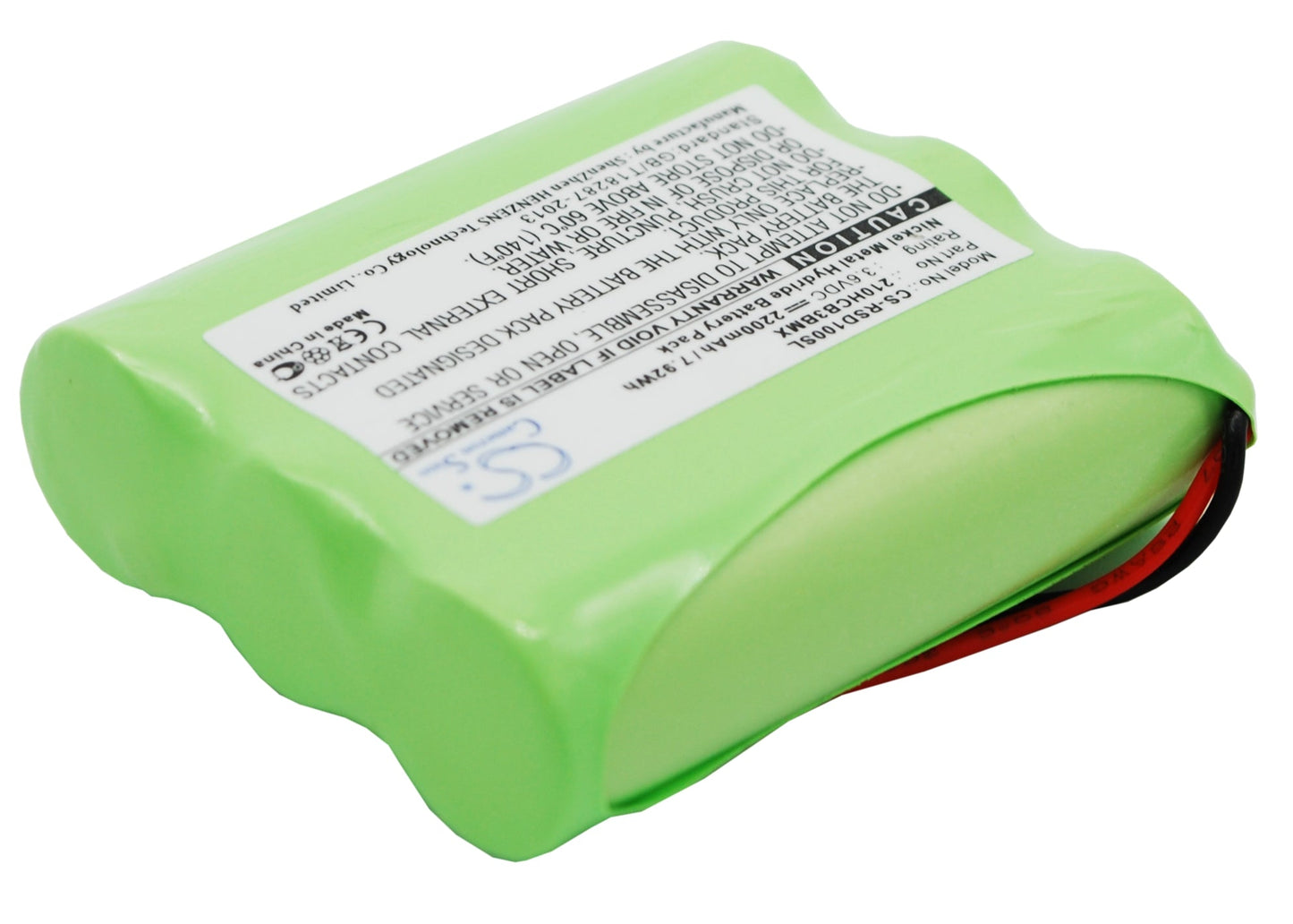 Replacement Battery for Roberts  Solar Dab 1 – DAB Digital – 2200mAh / 7.92Wh / 3.6V