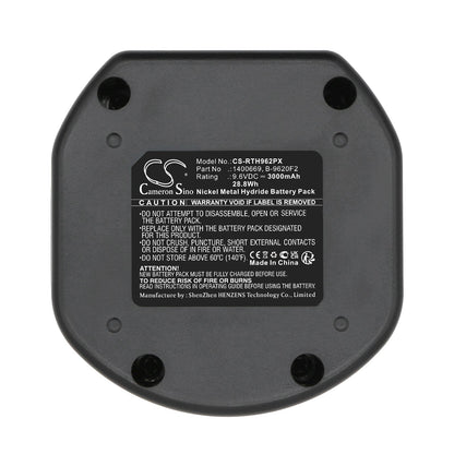 Replacement Battery for Paslode  BD-72 – Power Tools – 3000mAh / 9.6V