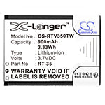 Replacement Battery for Retevis RT35 – 900mAh / 3.33Wh