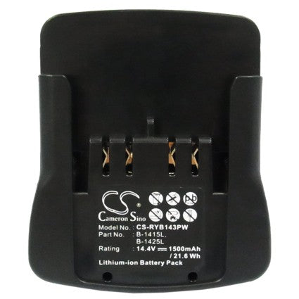 Replacement Battery for Ryobi BDM-143 BFL-140, BID-140, – 1500mAh