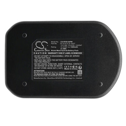 Replacement Battery for Ryobi  CBI1442D – Power Tools – 1500mAh / 21.60Wh / 14.4V