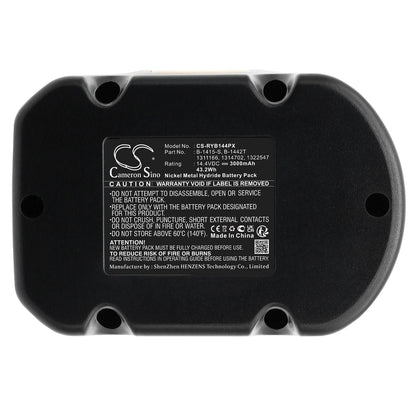 Replacement Battery for Ryobi  CBI1442D – Power Tools – 3000mAh / 43.20Wh / 14.4V