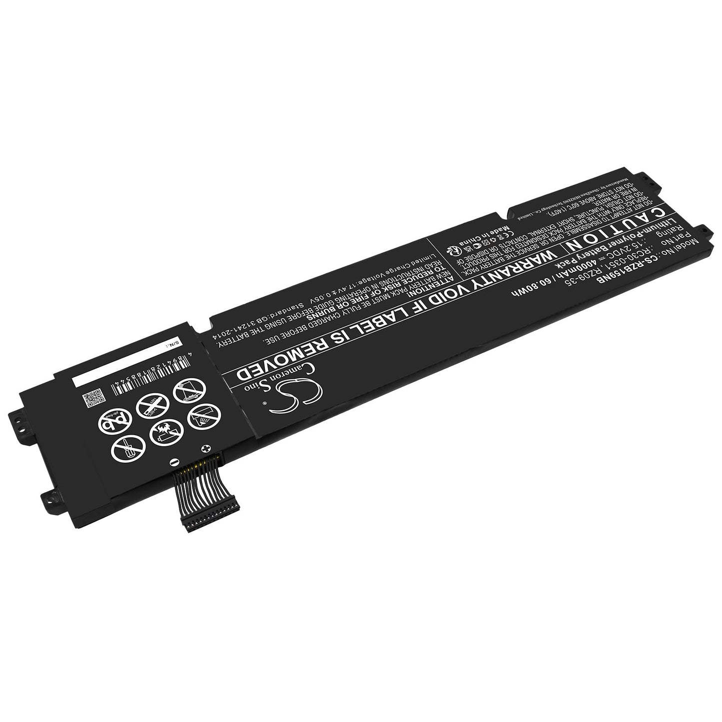 Replacement Battery for Razer  Blade 15 Base – Notebook, Laptop – 4000mAh / 60.80Wh / 15.2V