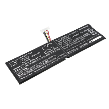 Replacement Battery for Razer  Blade Pro 17 – Notebook, Laptop – 5000mAh / 74.00Wh / 14.8V