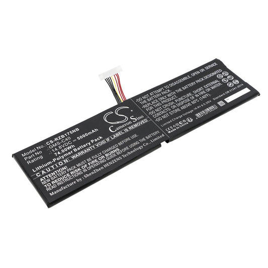 Replacement Battery for Razer  Blade Pro 17 – Notebook, Laptop – 5000mAh / 74.00Wh / 14.8V