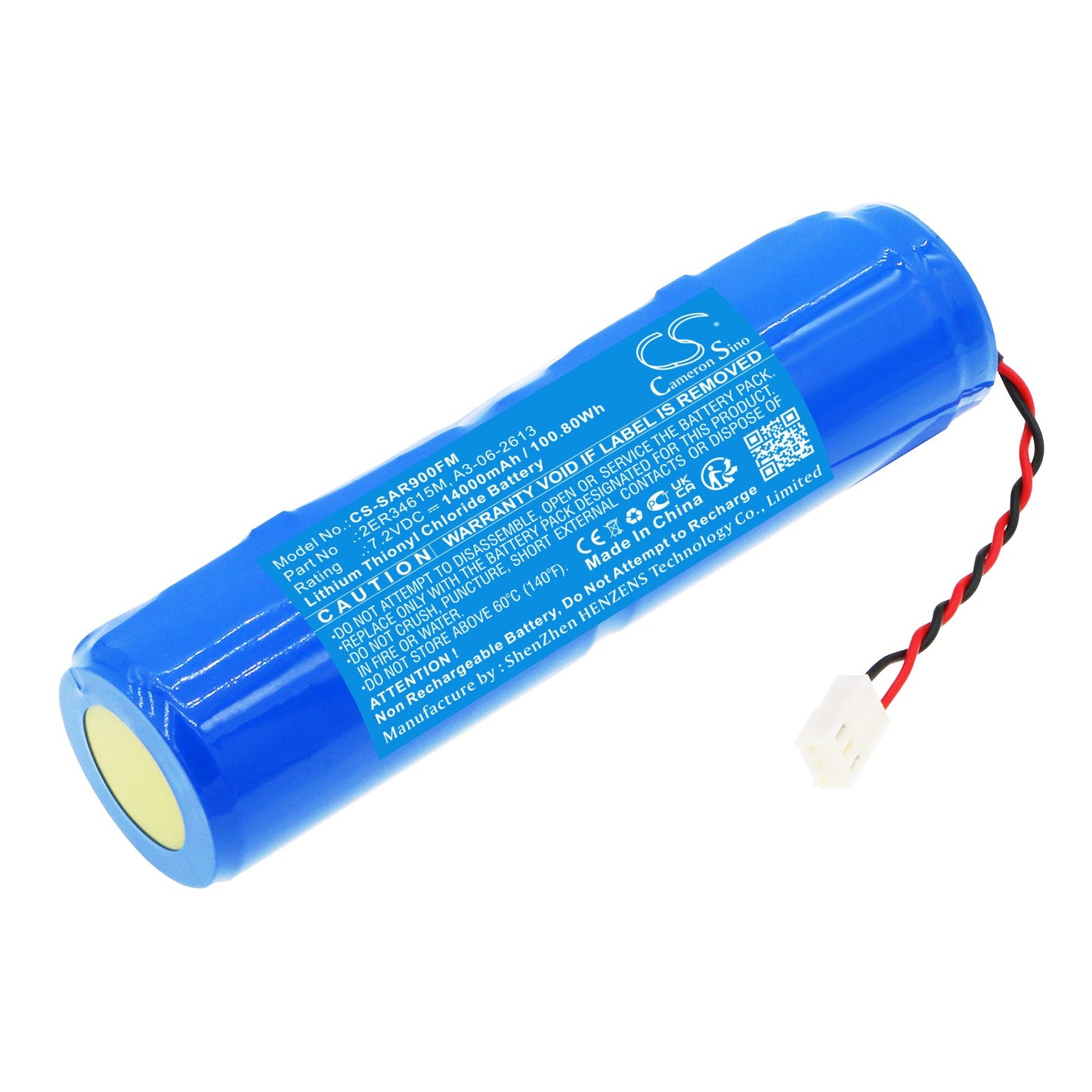 Replacement Battery for Radio Beacon  CRT100 – Marine Safety & Flotation Devices – 14000mAh / 100.80Wh / 7.2V