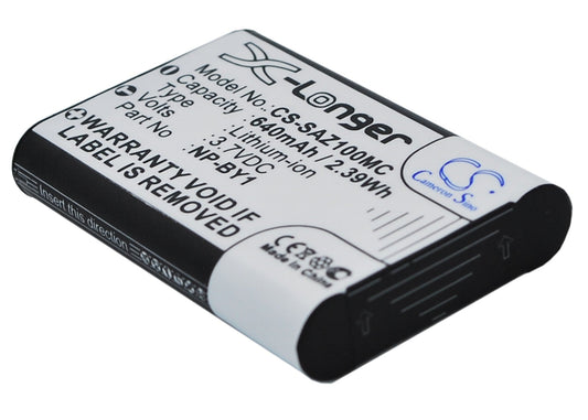 Replacement Battery for Sony  Action Cam Mini AZ1 – Camera – 640mAh / 2.39Wh / 3.7V