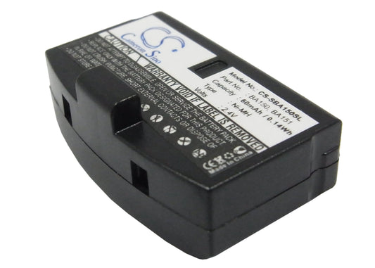 Replacement Battery for Williams Sound  WIRRX16 – Wireless Headset – 60mAh / 0.144Wh / 2.4V