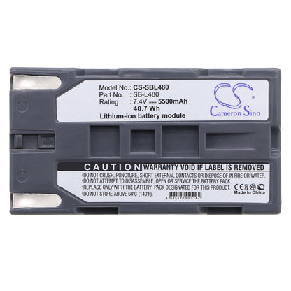 Replacement Battery for Leaf  AFi-II 7 – Camera – 5500mAh / 7.4V