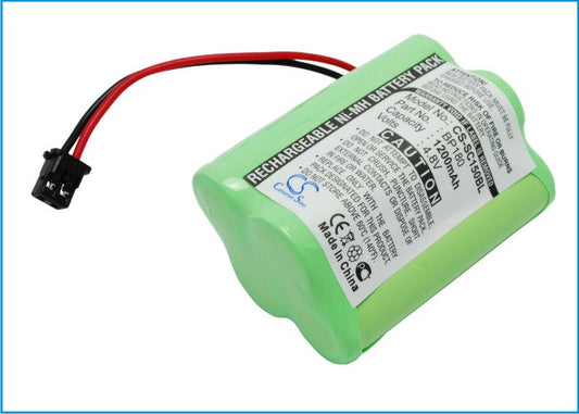 Replacement Battery for Nascar  SC140 – Two-Way Radio – 1200mAh / 5.76Wh / 4.8V