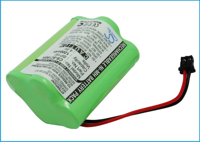 Replacement Battery for Radio Shack  20-520 – Two-Way Radio – 1200mAh / 5.76Wh / 4.8V