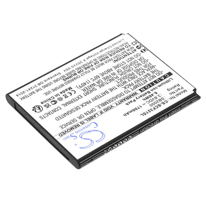 Replacement Battery for Schok  Flip SC3218B – Mobile, SmartPhone – 1700mAh / 6.46Wh / 3.8V