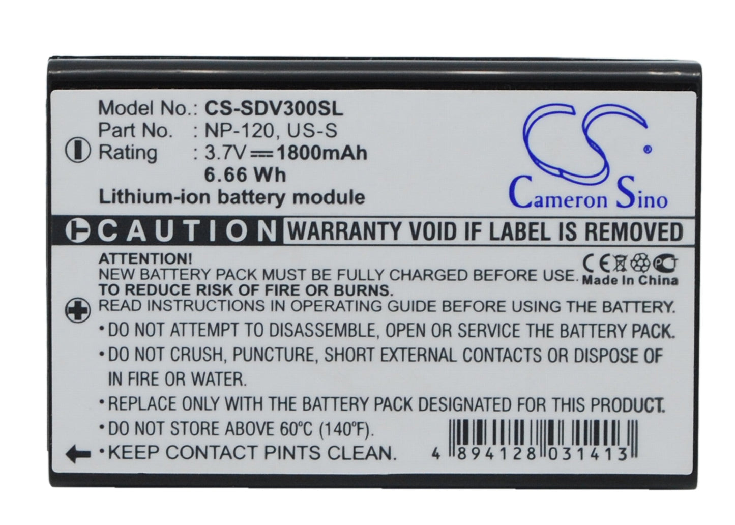 Replacement Battery for Sonocaddie  AutoPlay – GPS, Navigator – 1800mAh / 6.66Wh / 3.7V