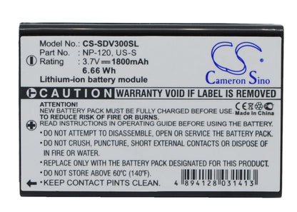Replacement Battery for Sonocaddie  AutoPlay – GPS, Navigator – 1800mAh / 6.66Wh / 3.7V