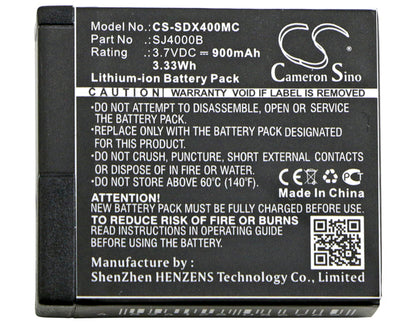 Replacement Battery for SkyCam  Pro 8000i – Camera – 900mAh / 3.33Wh / 3.7V